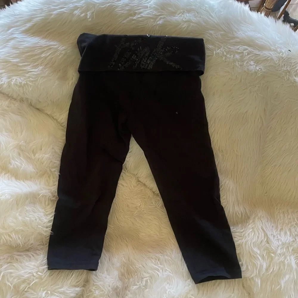 VS PINK black leggings